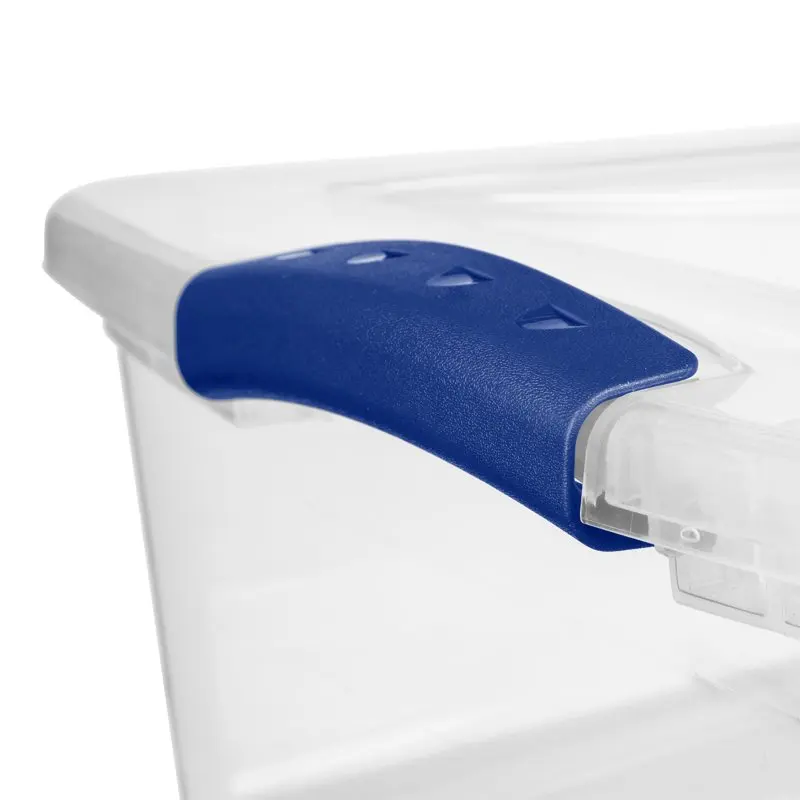 

Qt. Latch Box Plastic, Stadium , Set of 6