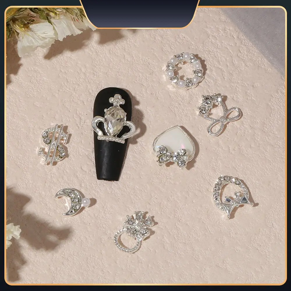 

Модные декоративные аксессуары для ногтей, общий камень в форме сплава, 3d, без повреждений, позолоченные ногти, украшение для ногтей, красив...