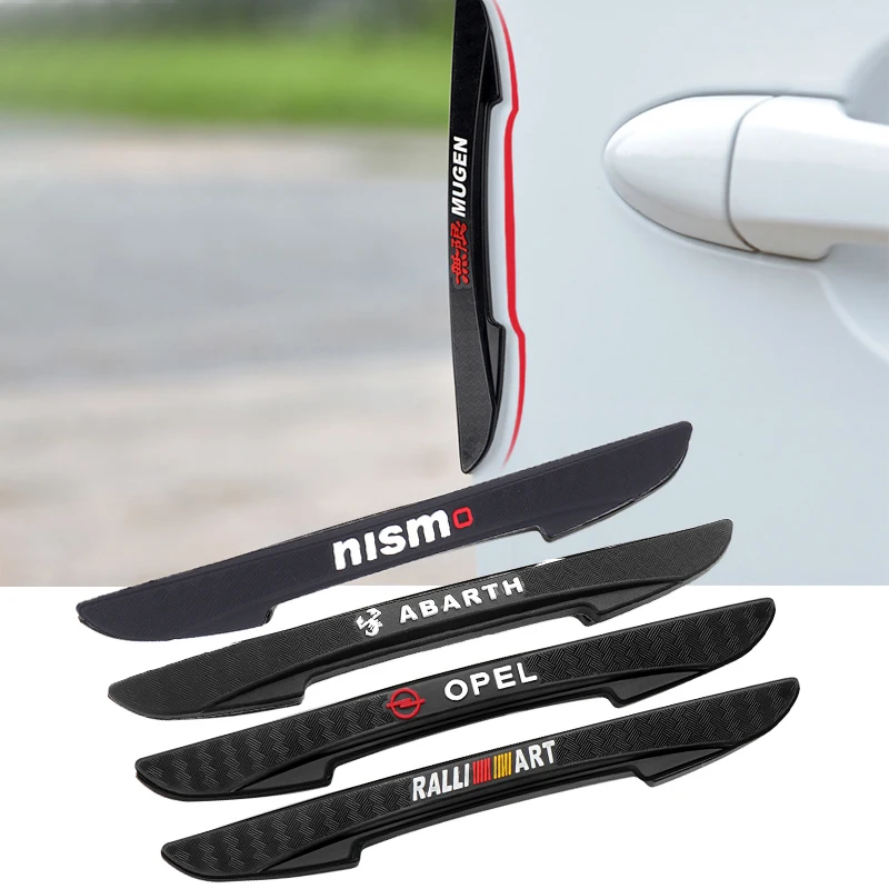 

4pcs Car Door Edge Anti-Scratch Bumper Strip protector Sticker For Renault Kaptur Koleos Megane Sandero Clio Kadjar Laguna Zoe