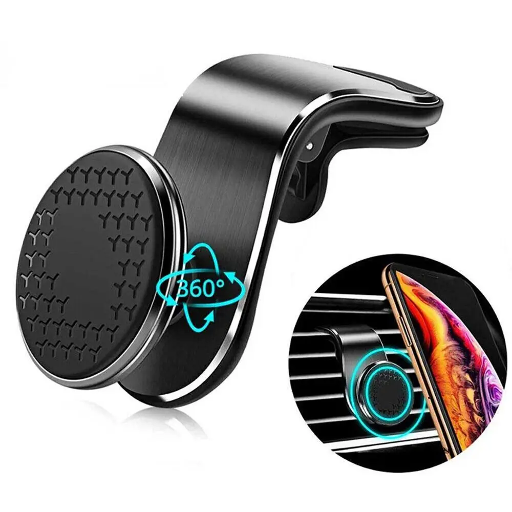 

Аксессуары вращение на 360 ° Φ поддержка вентиляционного отверстия магнитное крепление Автомобильный держатель для телефона