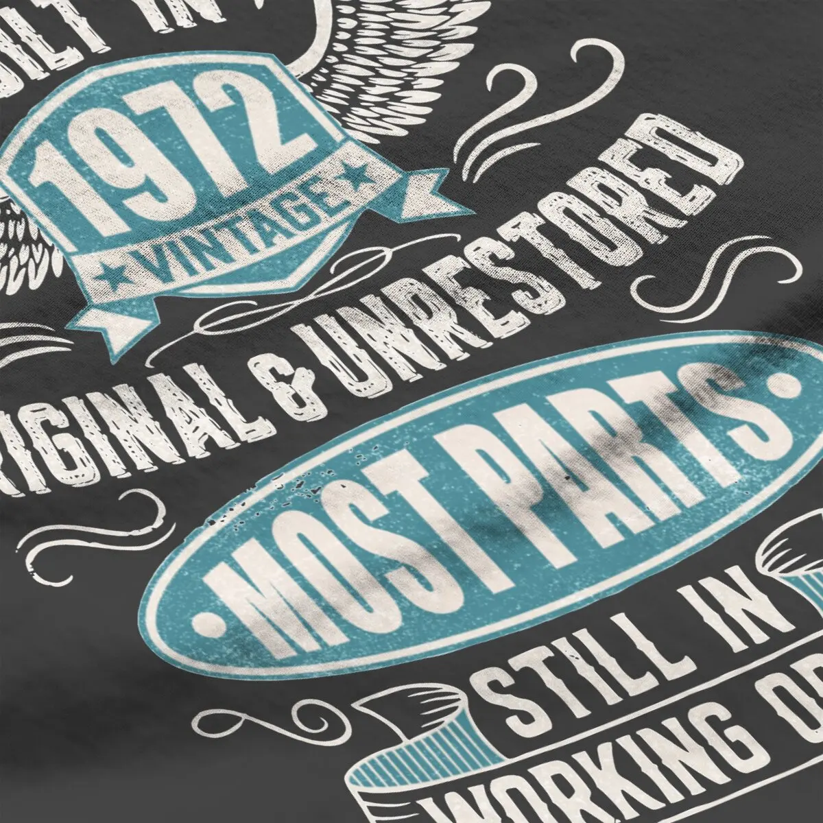 Оригинальная невосстановленная хлопковая футболка для мужчин со встроенными