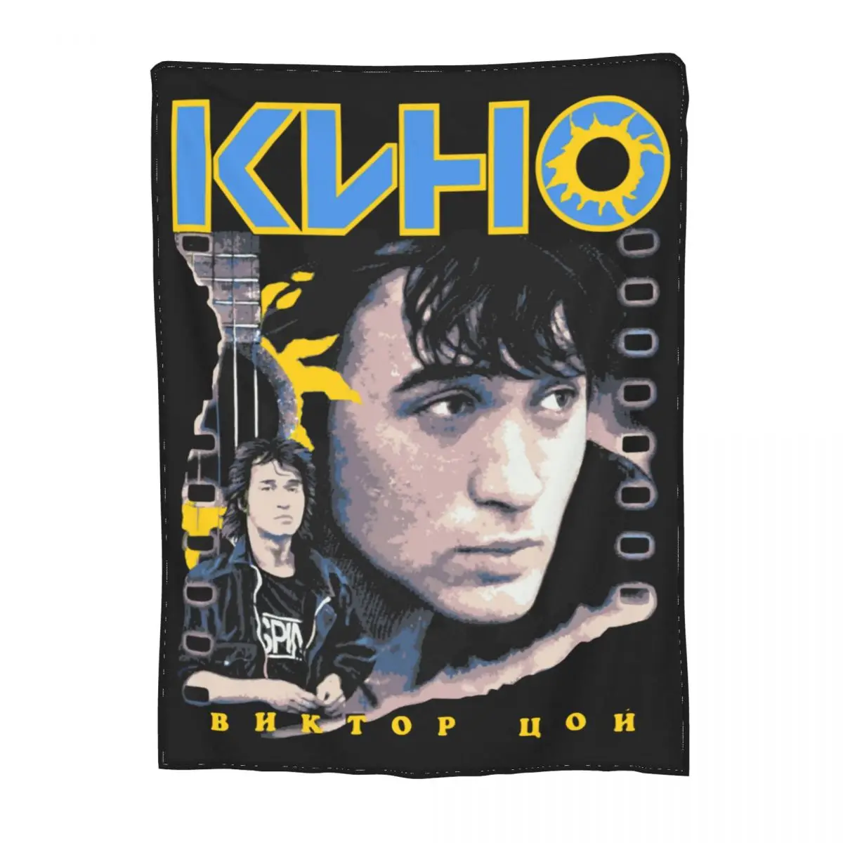 Ошейник Kino Rock Viktor tсой ошейники Primavera Outono multifunциями Leve Fina для Cama Colcha de office