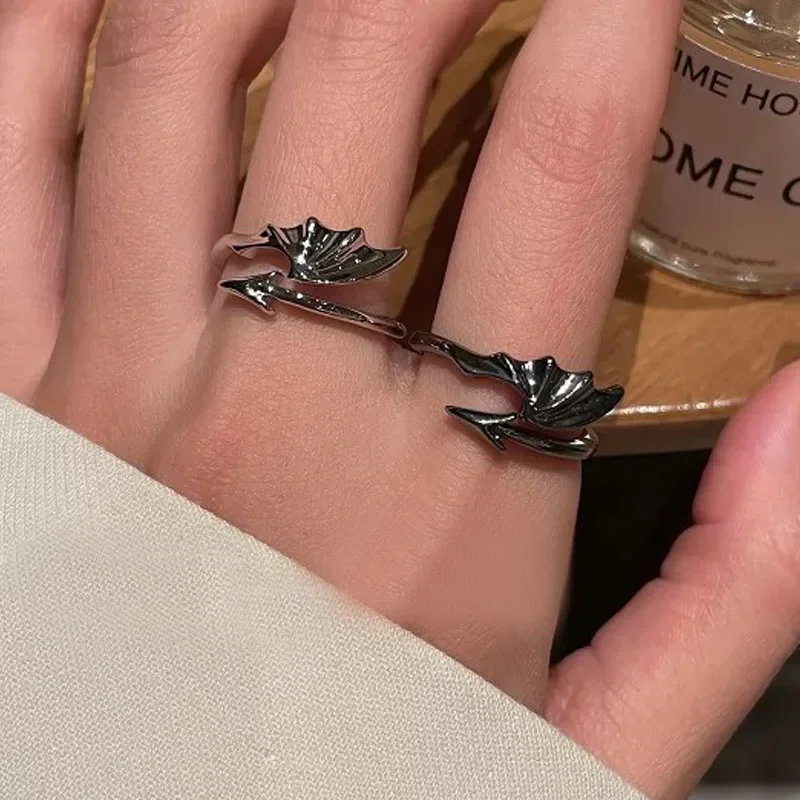 Мужские и женские кольца в стиле ретро регулируемые для пар