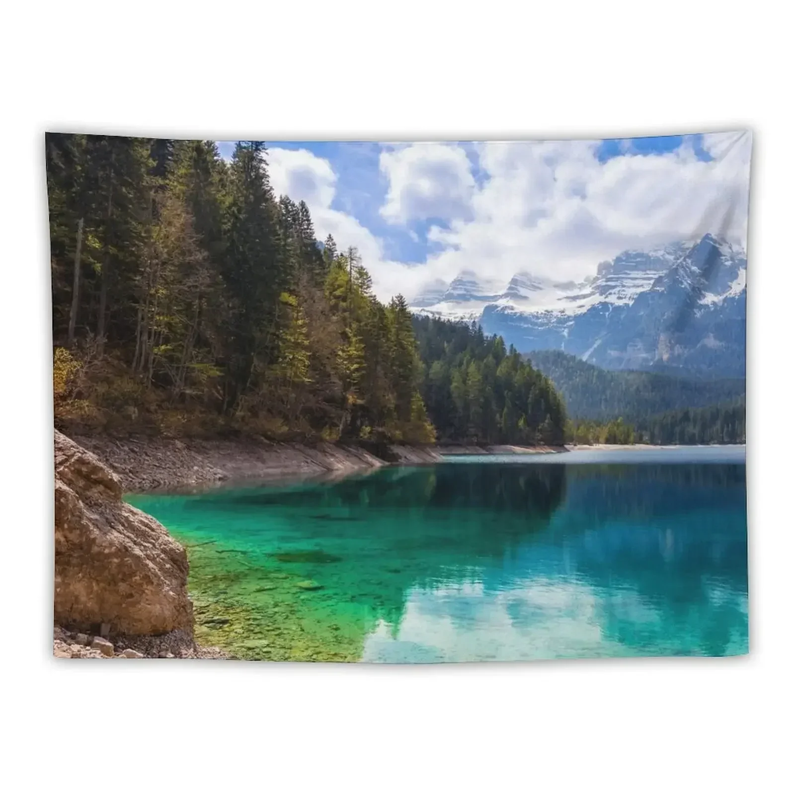 Гобелен Озеро обои домашний декор украшения для комнаты эстетический гобелен