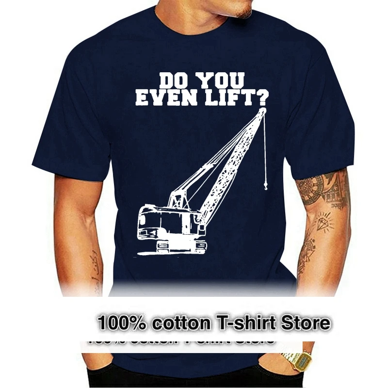 

Crane Operator T Shirt Designing Comical Trend Summer Style Standard Short Sleeve Plus Size 5xl Shirt