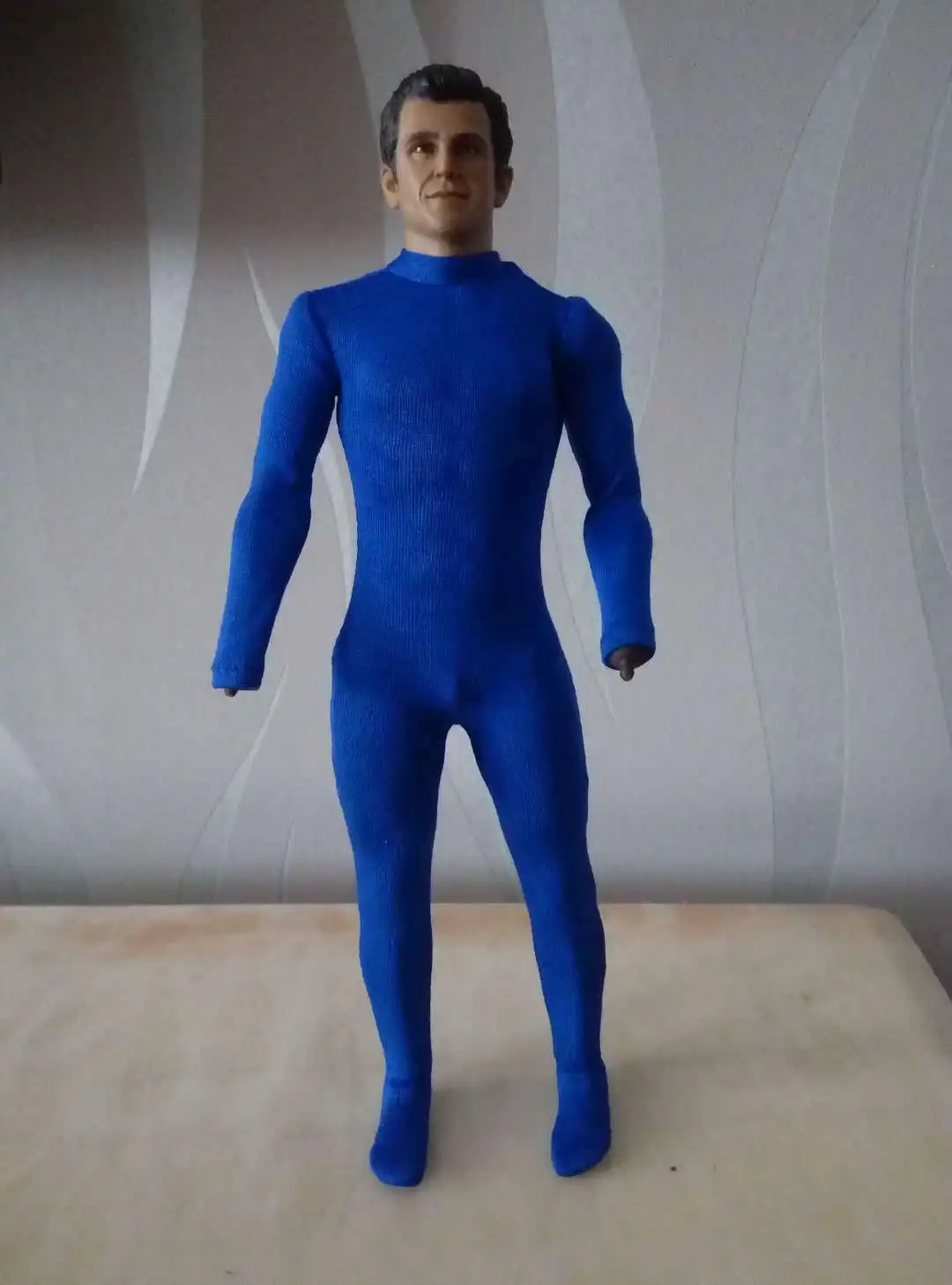 1:6 фигурка аксессуар синие эластичные колготки одежда для мужской игрушки 12