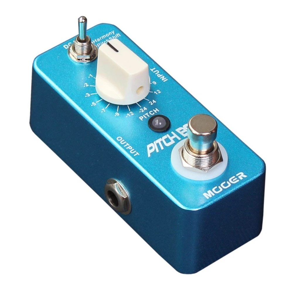 Mooer MPS1 Pitch Box Guitar Pedal 3 Effects Modes (Harmony, Pitch Shift, Detune) True Bypass Full Metal Shell enlarge