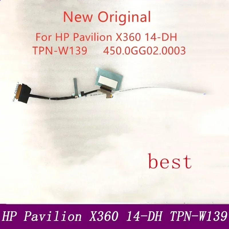 Новый оригинальный кабель LCD LVDS EDP для ноутбука HP Pavilion x360 14-dh плоский экрана TPN-W139
