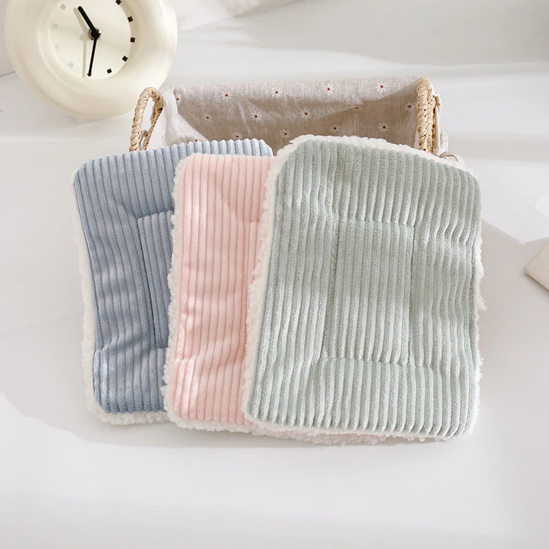 Кровать для хомяка дом зима теплая белка еж кролик шиншилла коврик кровати