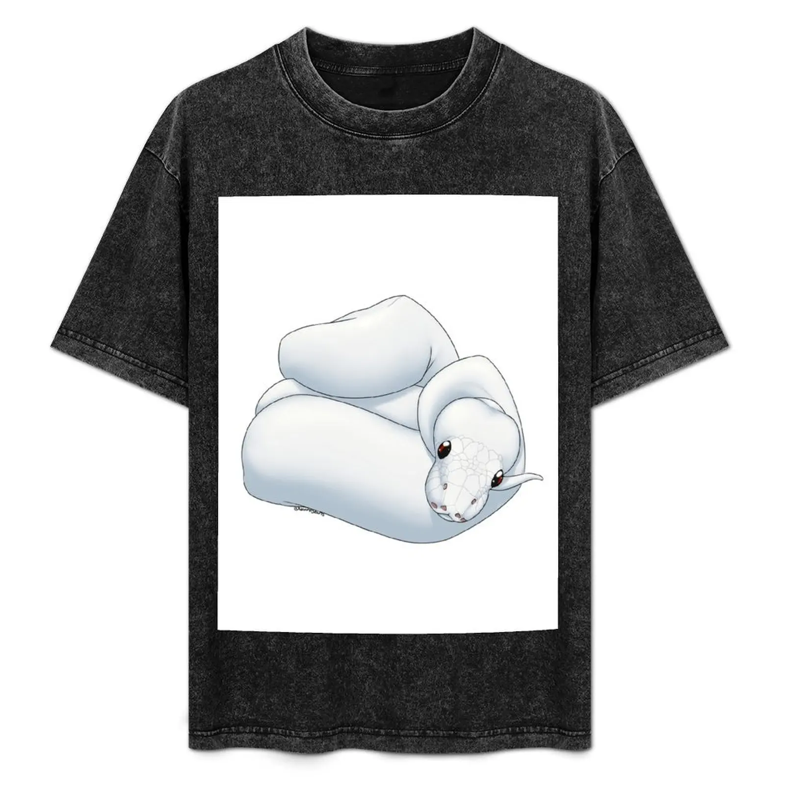 Футболка Black Eyed Leucistic Ball Python хлопковая мужская