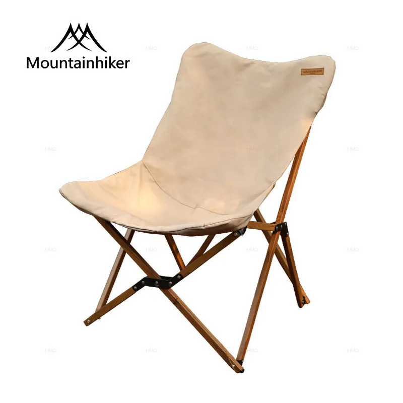 

Mountainhiker Portable Aluminum Alloy Beach Chair Butterfly Chair Anti-tear Fabric Folding Camping Outdoor Chair BBQ Traveling