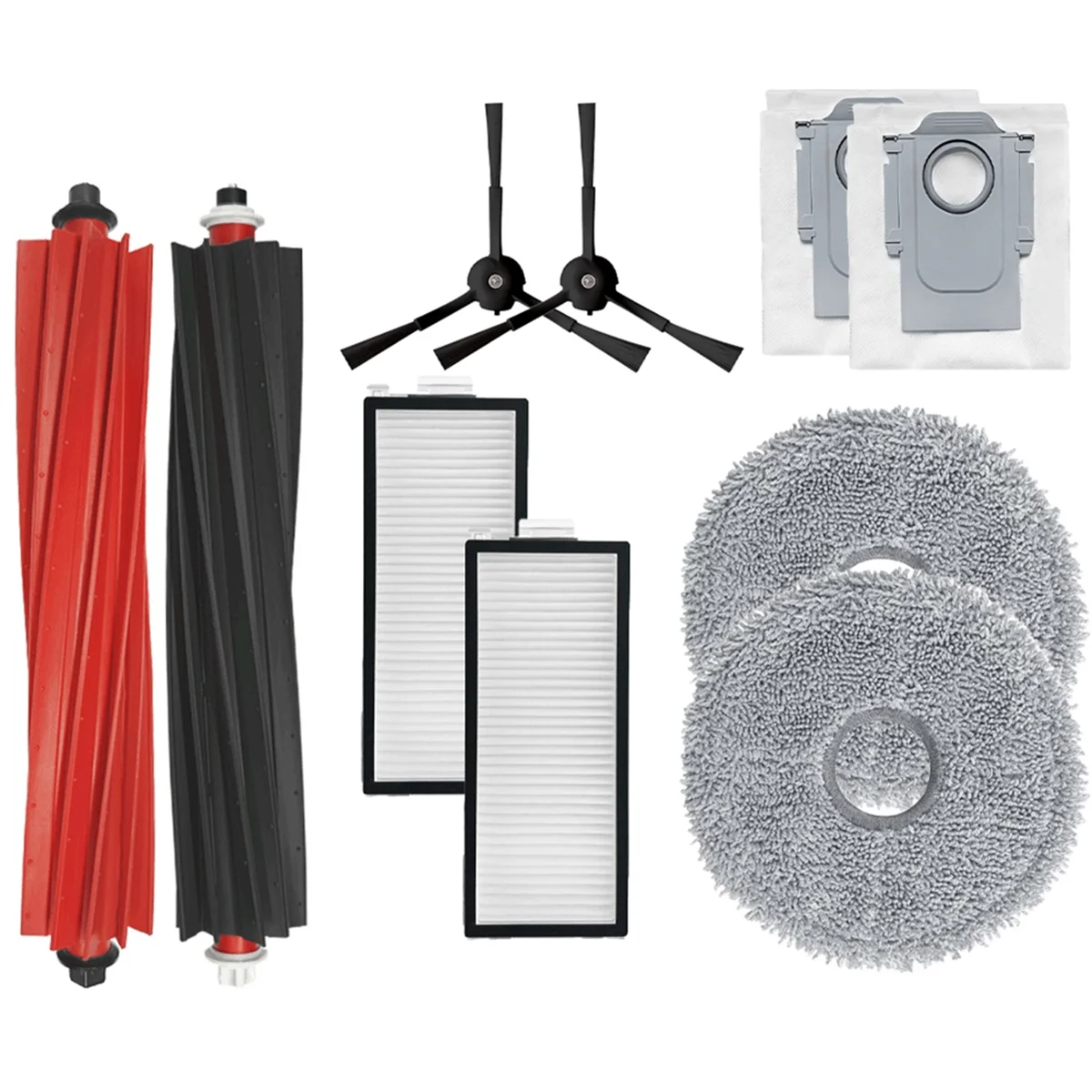 Для Roborock V20/P10S Pro основная боковая щетка ткань для швабры Hepa фильтр сменный мешок