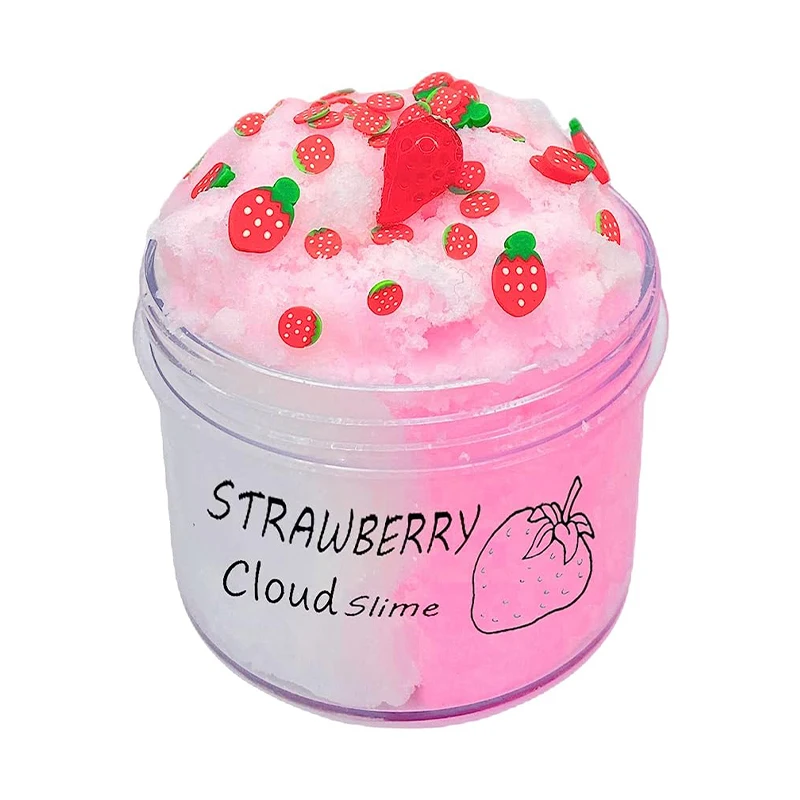 

70-180ml 2Color Cloud Slime Non-Sticky Super Soft Scented Slime For Girl And Boys Birthday Gifts Party Favors Stress Relief Toys