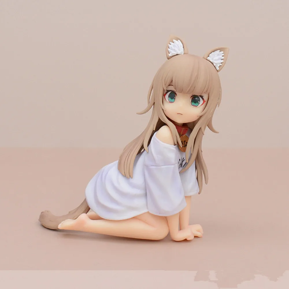 Tiger Tora Kinako Anime Girl Фигурка Uchi no Neko ga Onnanoko de Kawaii из ПВХ Коллекционная модель куклы
