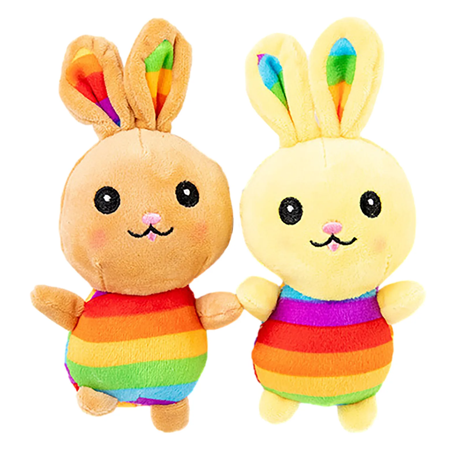 Милый кролик плюшевая игрушка подвеска рюкзак украшение для куклы простой