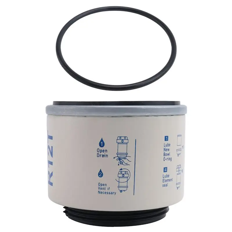 Фото Фильтр-сепаратор топлива/воды Strange 6X R12T для двигателя 40R 120AT S3240 NPT ZG1/4-19, полный комплект с картриджем №4