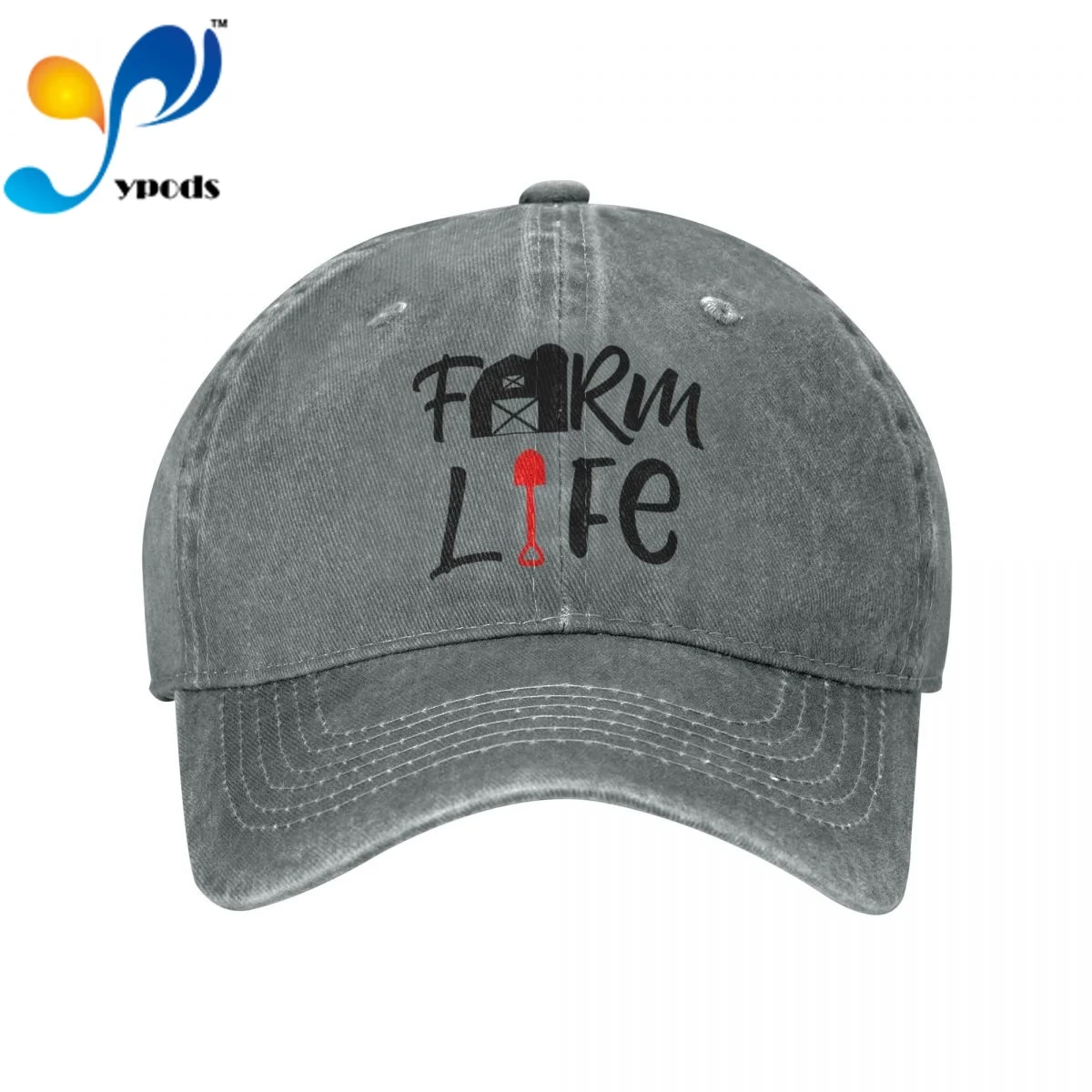

Бейсболка из хлопка для мужчин и женщин Farm Life