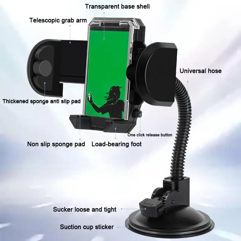 

Revamp Your Ride with the Ultimate Classic Old Car Air Outlet Mobile Phone Bracket and Navigation Voice Combo