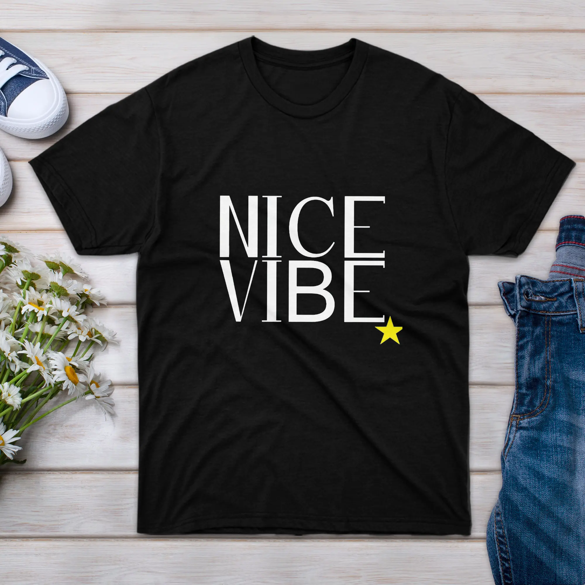 Футболка Nice Girl Vibe для мужчин Ichigo друг отбеливающий рукав новинка женщины большая