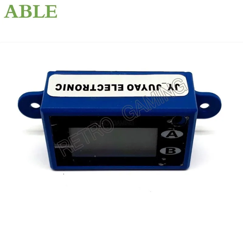 Аркадный автомат 7-значный ЖК-счетчик постоянного тока 5-18 в миниатюрный