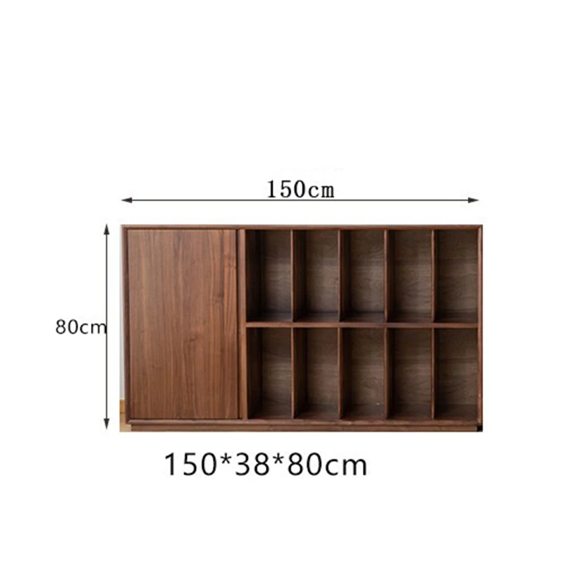 Книжная полка для хранения полки компакт-дисков Современная коробка среднего