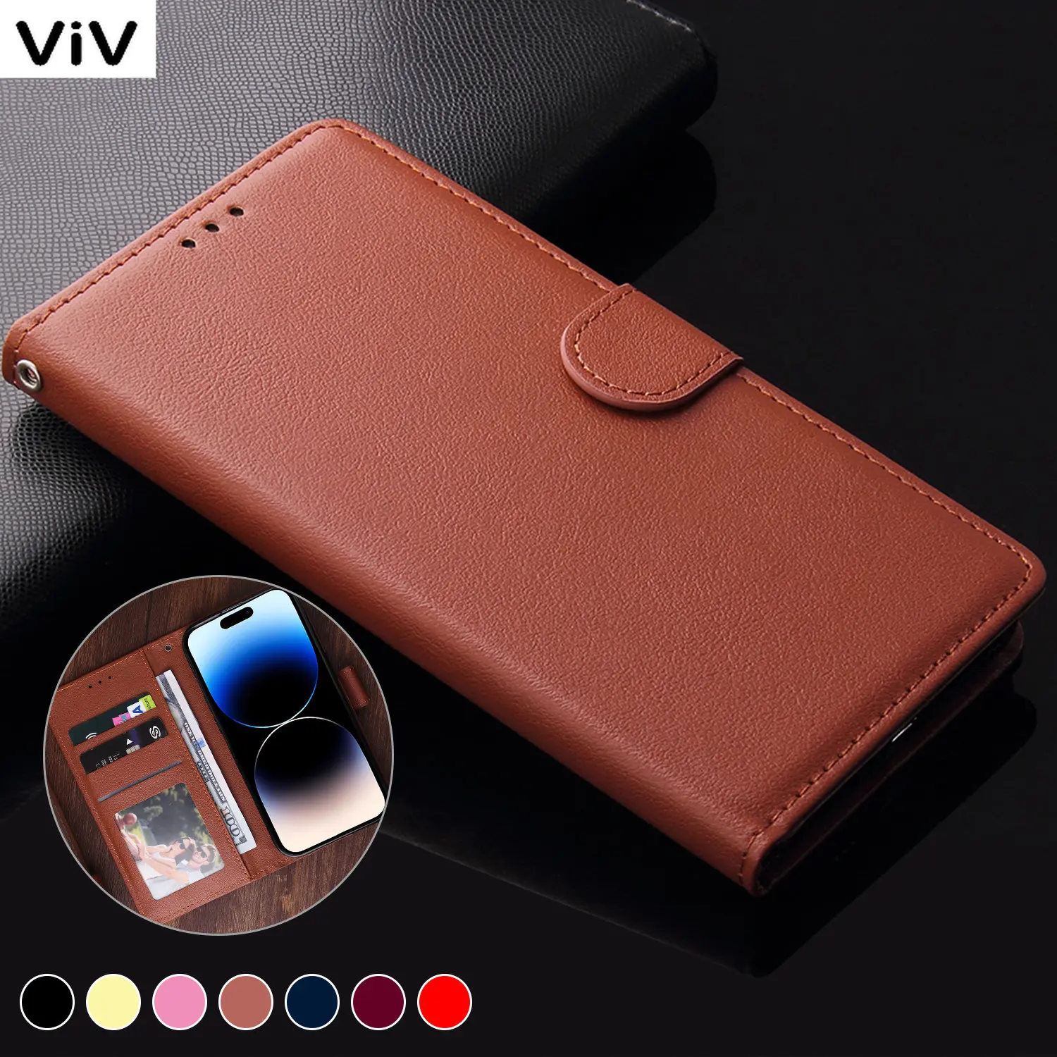 

Original Flip Leather Case For Samsung Galaxy A74 A24 A54 A34 A04E A14 A22E A03 A23 A73 A53 A33 A03S A13 A82 Phone Cover Funda