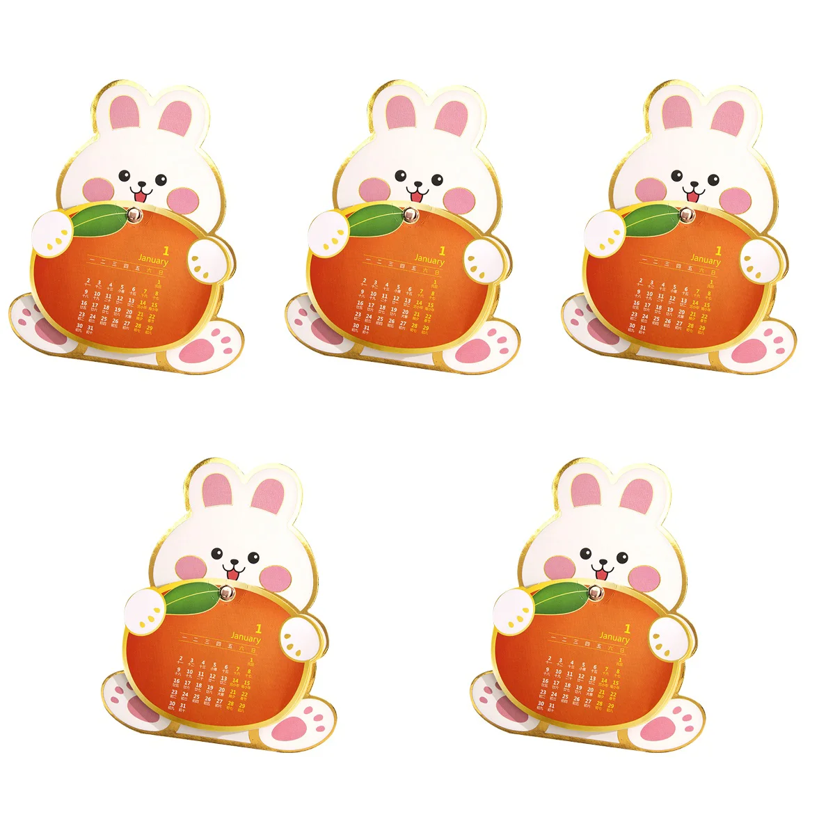 

Calendar Year Cartoon Festival Daily Adorablecounter Desk New Monthly Month Supplies Springwallnote List Dorabbit The Use