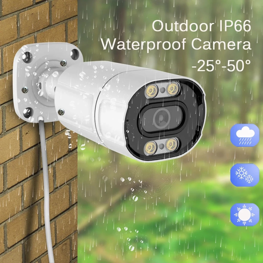 Система видеонаблюдения LOXCAM H.265 + 8 каналов 4K Мп POE NVR двустороннее аудио для