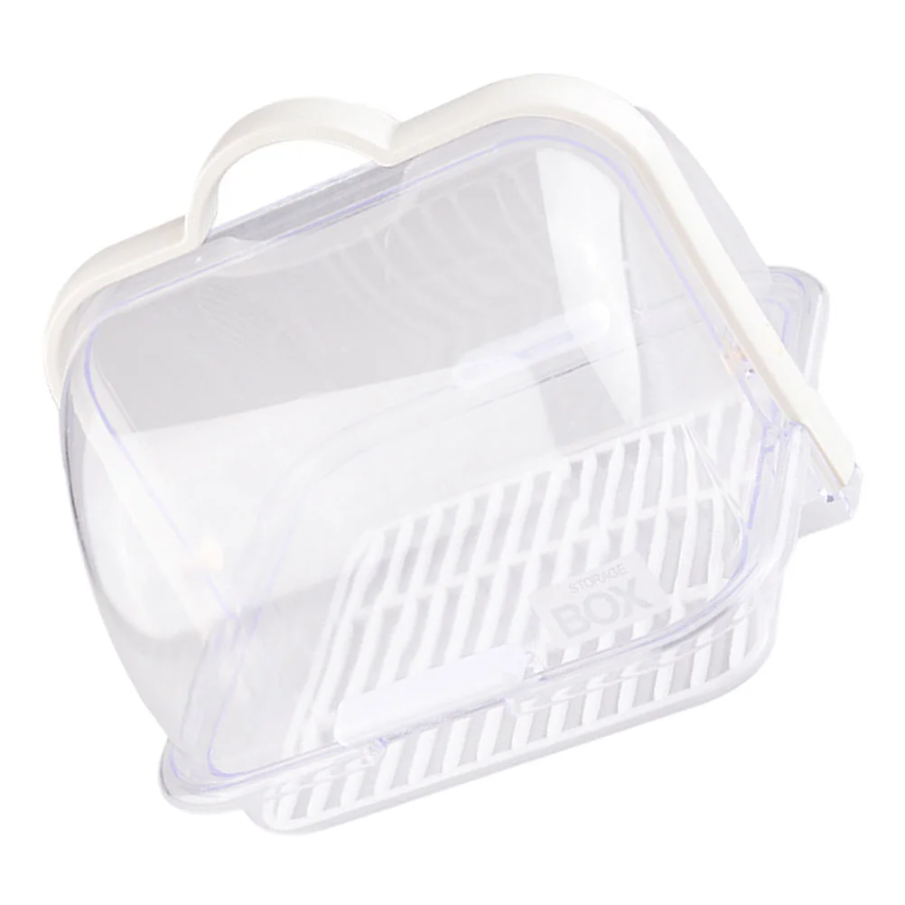

1Pc Bottle Draining Rack Bread Tableware Storage Box Portable Cleaning Box