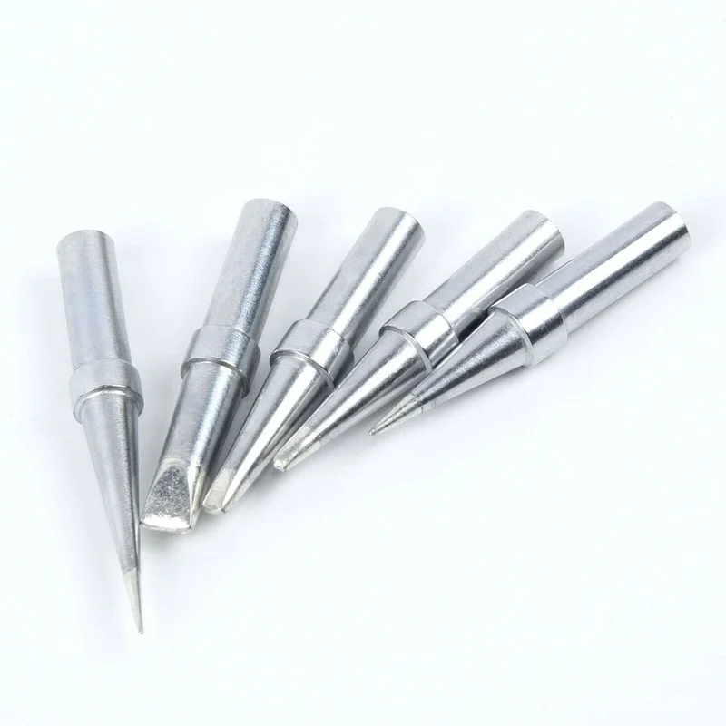 Набор наконечников для паяльника комплект из 5 сменных угловых электрического