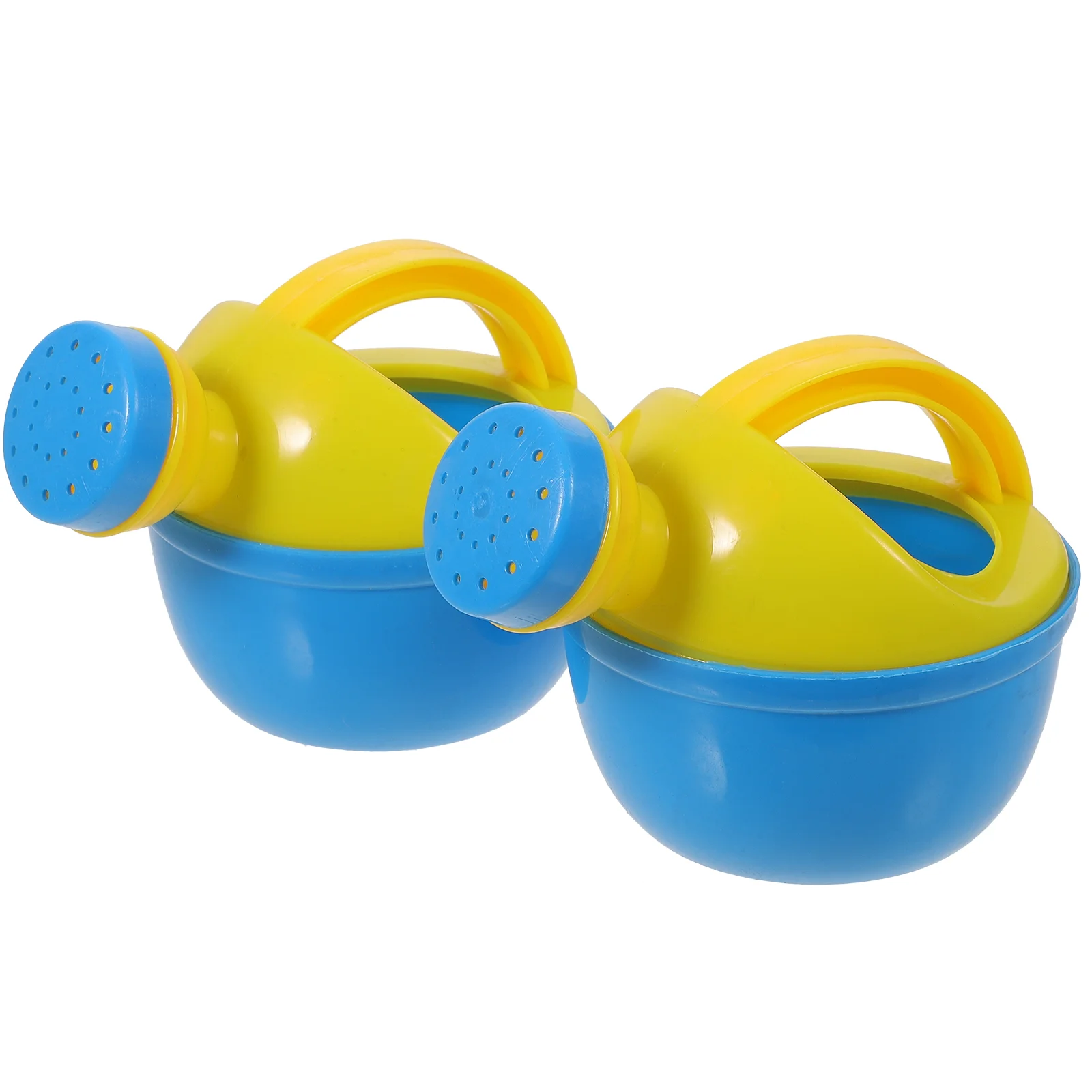 

2 Pcs Kettle Shower Toys Summer Watering Can Sprinklers Bathing Sprinkling Plastic Toddler