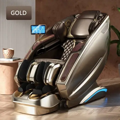 Массажное кресло 4d AI с функцией обнаружения тела, электрические ножки, полноразмерные электрические Роскошные вибрирующие расслабляющие массажные кресла для дивана