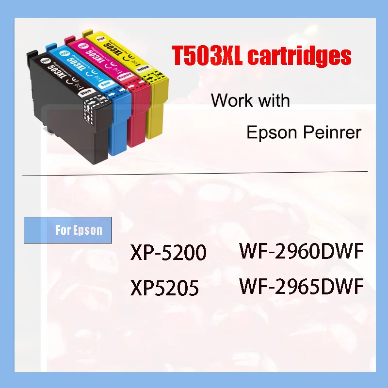 Совместимый картридж с чернилами VilaxhT503 503XL для EPSON