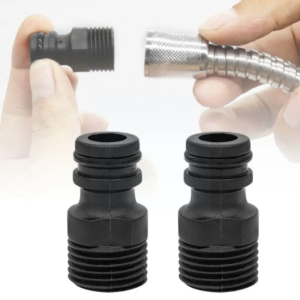 

1/4 "BSP резьбовой переходник для садового шланга, система быстрого орошения, 1 шт., фитинг для ЕС/США, детали для сада, Соединительная труба J4B6