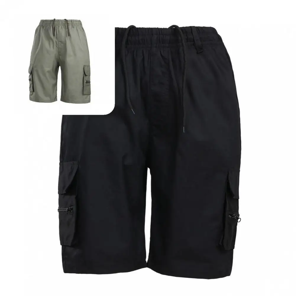 

Great Men Trousers Pure Colors Knee Length Casual Men Trousers Teenager Shorts Summer Shorts