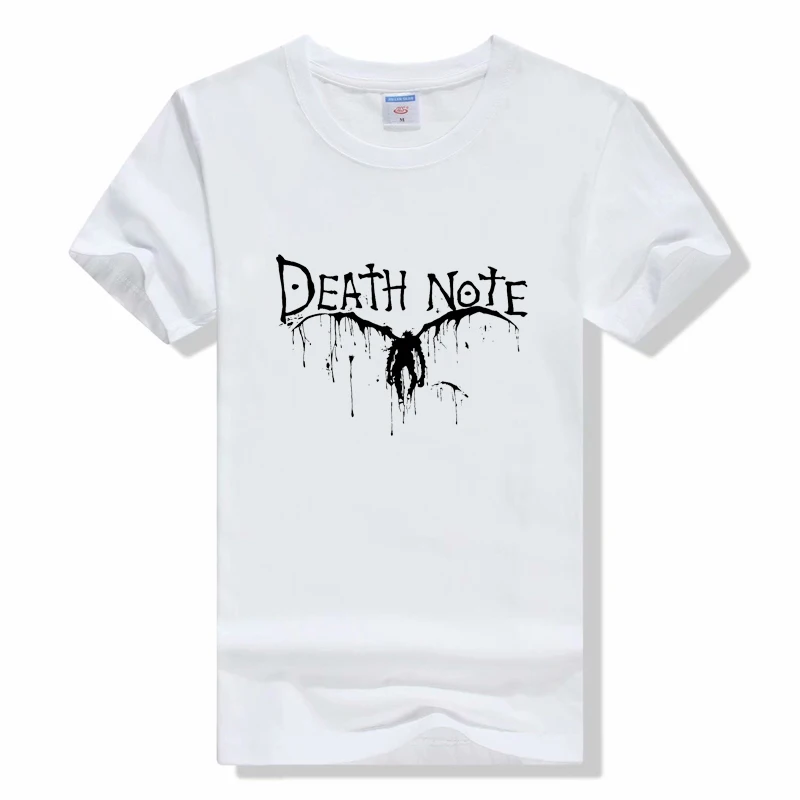 

Japanese Anime Death Note T Shirt Women Kawaii Cartoon Tshirt Bleach Ichigo Graphic Tees Misa Manga Summer Tops Unisex Tee Male