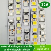 5m 600 led 5054 led strip light waterproof dc12v led tape brighter than 5050 cold whitewarm whiteice blueredgreenblue