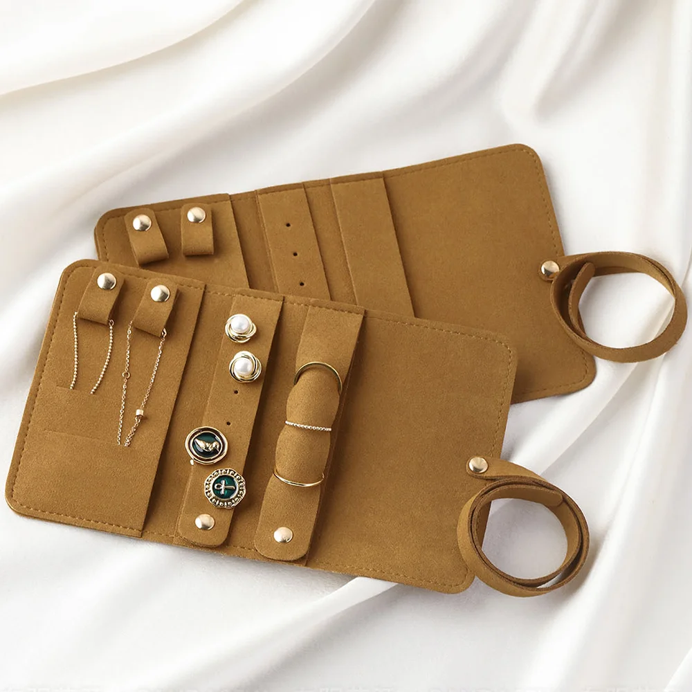 

Дорожный портативный органайзер для ювелирных изделий, складной футляр для ювелирных изделий для браслета, колец, ожерелий, сережек, сумка для хранения ювелирных изделий, дорожные сумки