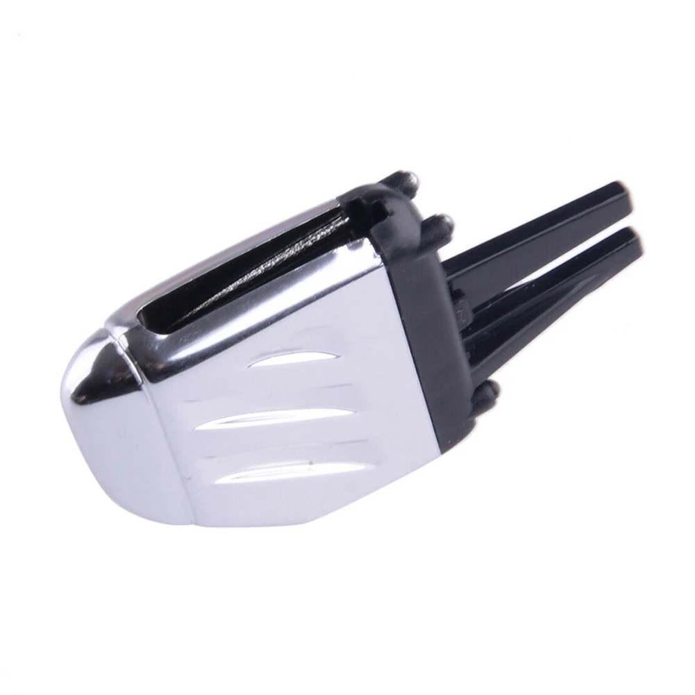 

Vents Air Vent Tab Clip Plastic&Metal Silver High Quality 1.9 X 1.0 Inch Brand New Convenient Install Brand New
