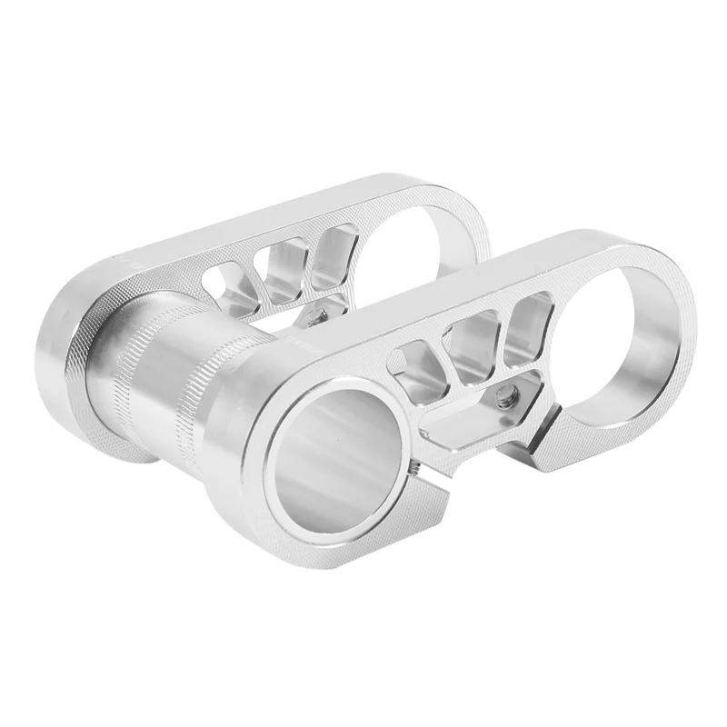 

Складной велосипед Litepro для Birdy, Двойной Стержень 31,8 мм, регулируемые стержни из алюминиевого сплава, серебристый