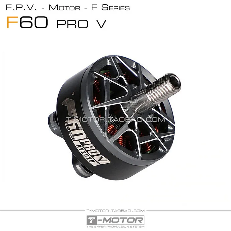 T-Motor F60 Pro V 1750KV 1950KV 2020KV KV2550 6S бесщеточный двигатель для RC FPV гоночного дрона