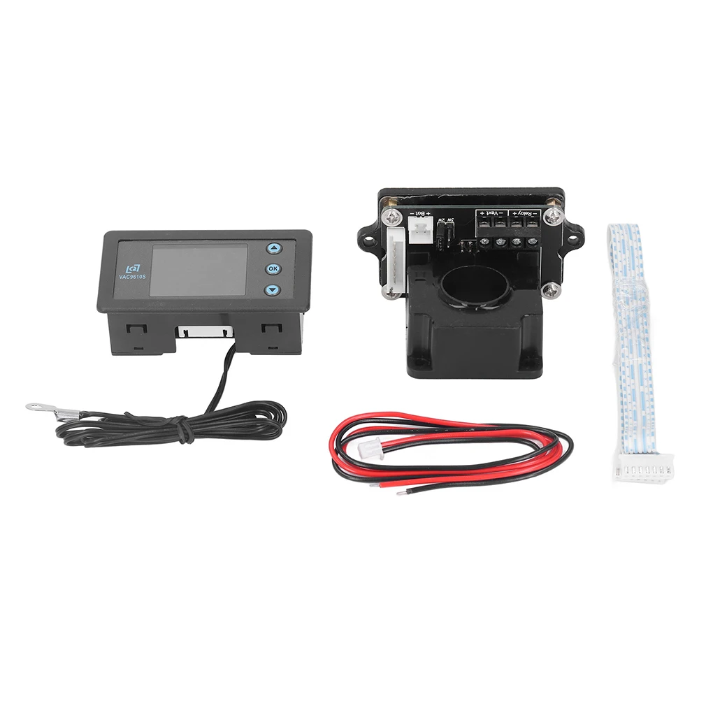 

VAC9610S Wired Voltage Ammeter Coulometer LCD Temperature Cullen Meter