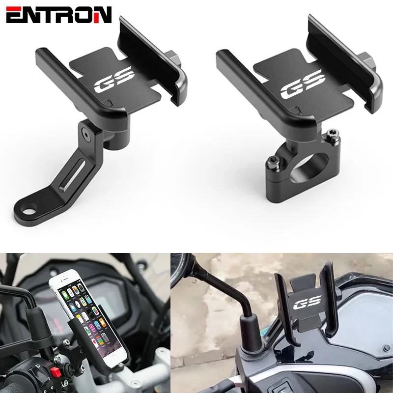 

NEW2023 For BMW R1200GS ADV R1250GS F750GS F850GS G310GS F800GS F650GS CNC Motorcycle Handlebar Mobile Phone Holder GPS stand br