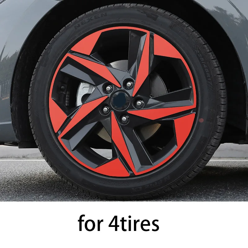 

For Hyundai ELANTRA 2021 Hub Sticker Appearance Decoration