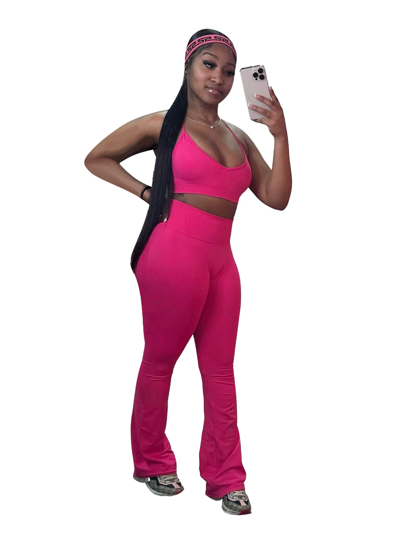 Весенне-летний женский базовый однотонный короткий топ с высокой талией