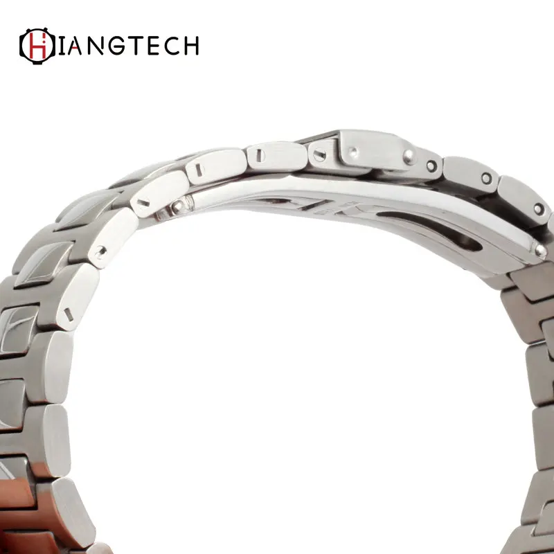 Metal watch strap for Patek Philippe Nautilus 5711/1A010 male convex stainless steel strap watch chain 25mm bracelet