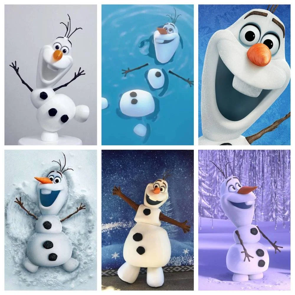 

Набор для вышивки крестиком «Снеговик», «сделай сам»