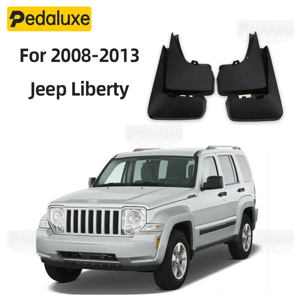 Оригинальный комплект OEM формованные брызговики для швабры Jeep Liberty 2008-2013 гг.