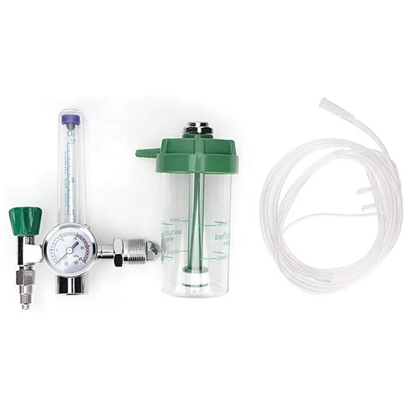 

WX-YQ01 G5/8-14 10L/Min Oxygen Pressure Regulator O2 Pressure Reducing Valve Flow Meter For Oxygen Inhaler Gas Regulator