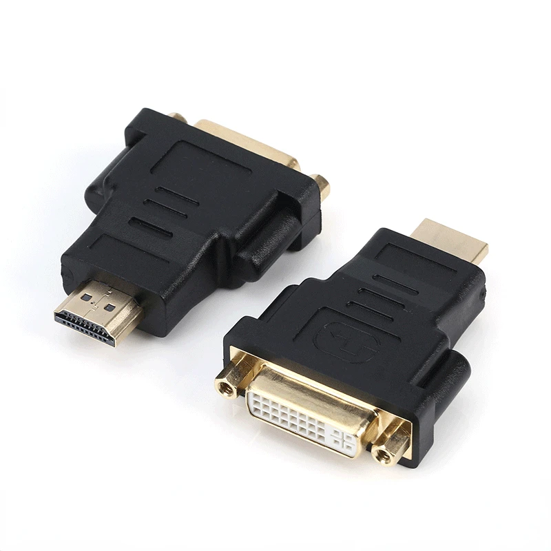 

Адаптер-конвертер 1080P для HDTV проектора монитора DVI к адаптеру преобразователь HDMI-совместимый штекер к DVI 24 + 5 гнездовой